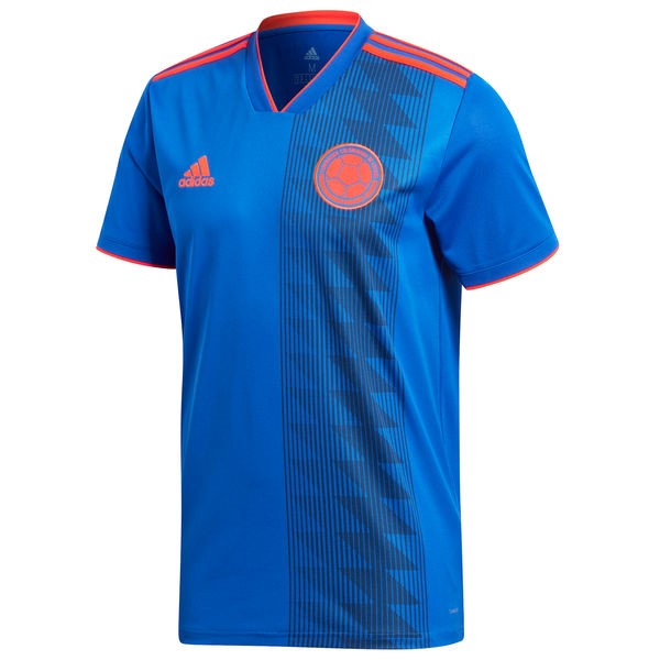 Thailande Maillot Football Columbia Exterieur 2018 Bleu